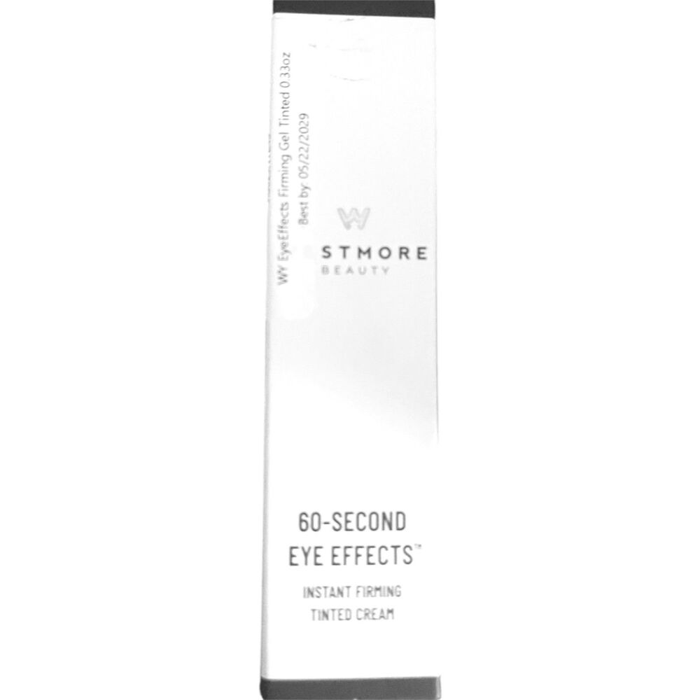 NEW Westmore Beauty 60 Second Eye Effects Firming Cream & Brightener Exp 5 22 29